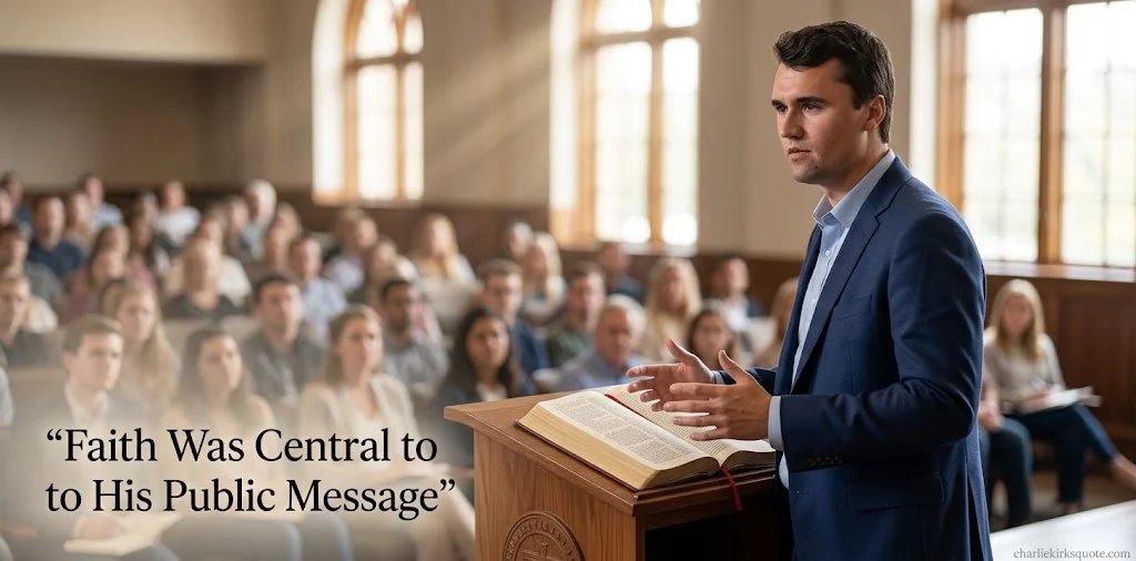 Charlie Kirk Quotes and Beliefs on Faith, Christianity & Purpose