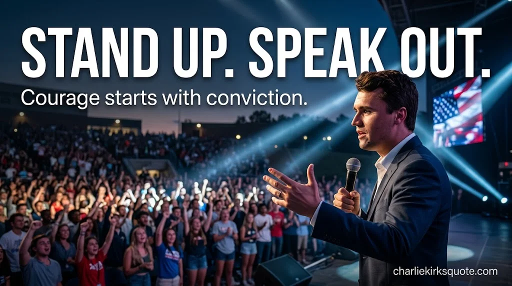 Charlie Kirk Quotes on Leadership, Courage, and Responsibility