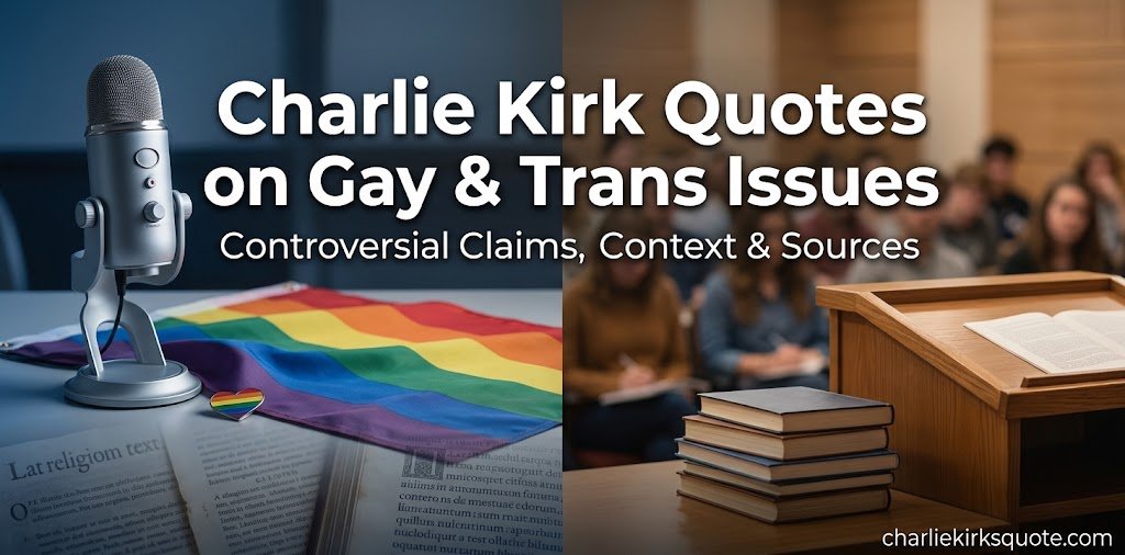 Debated Charlie Kirk Quotes: Fakes, Context and Both Sides