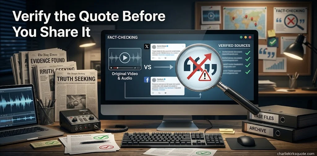 Fact-Checking the Viral Claims About Charlie Kirk's Words