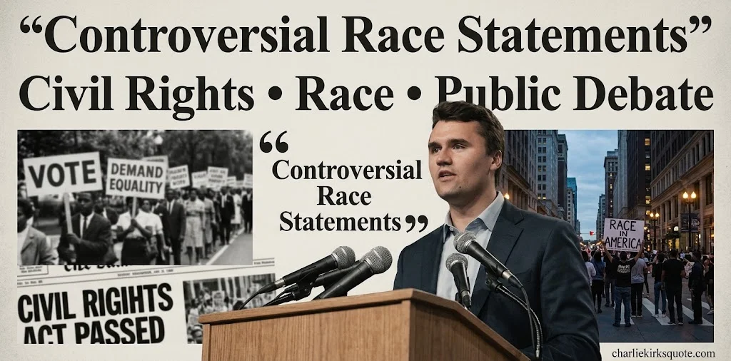 Charlie Kirk's Most Controversial Quotes on Religion and Culture