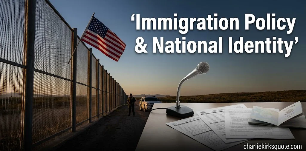 Charlie Kirk's Powerful & Eye-Opening Quotes on Immigration Policy
