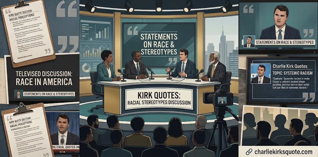 Charlie Kirk's Public Record on Race — A Quick Overview