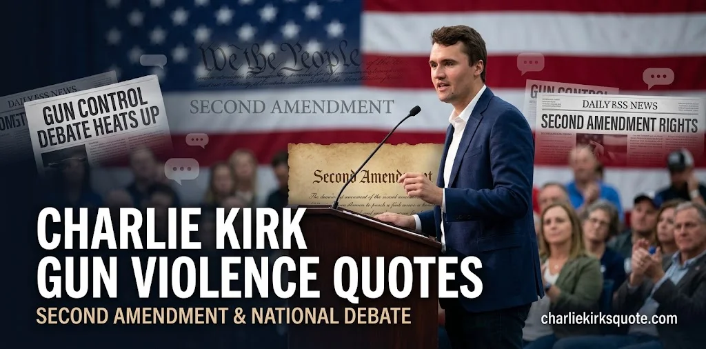 Who Was Charlie Kirk and Why His Gun Violence Quotes Sparked National Debate