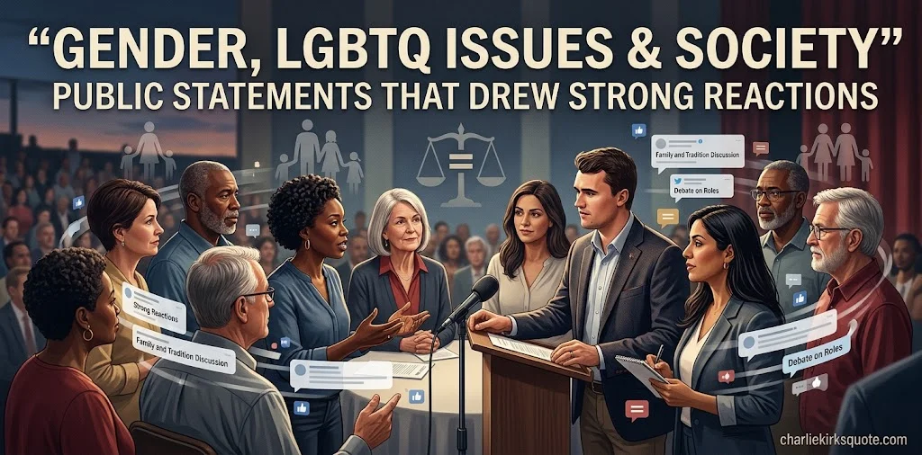 Charlie Kirk's Most Controversial Quotes on Politics, Free Speech & Empathy