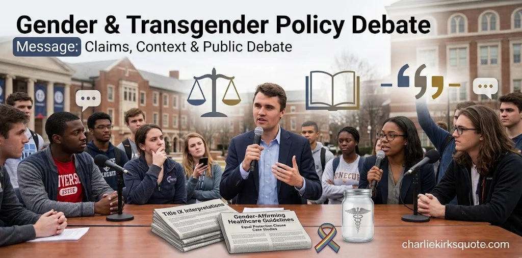 The Most Debated Charlie Kirk Statements on LGBTQ+ Topics