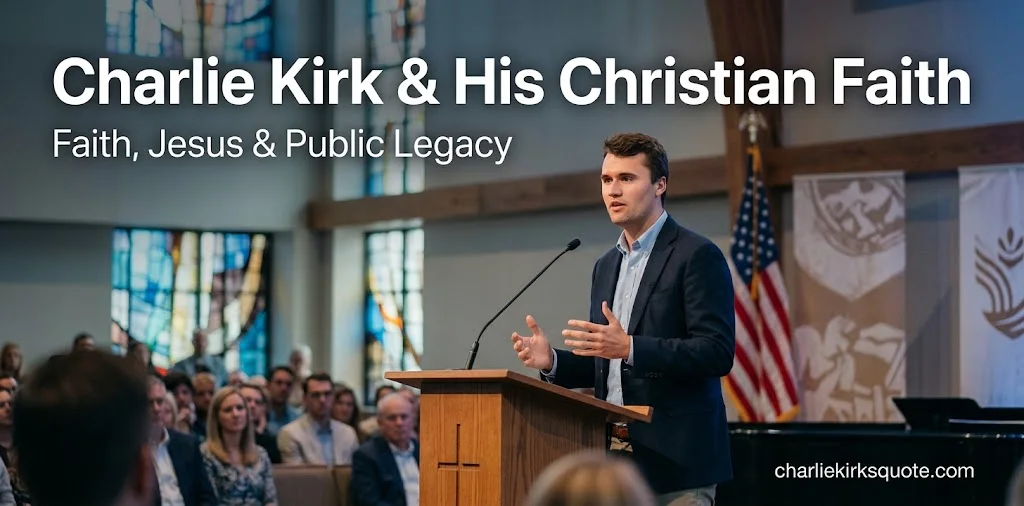 Who Was Charlie Kirk? His Christian Faith and Public Legacy