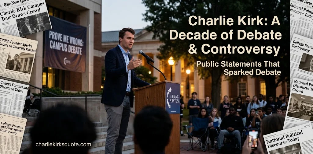 Who Was Charlie Kirk and Why His Quotes Sparked So Much Debate