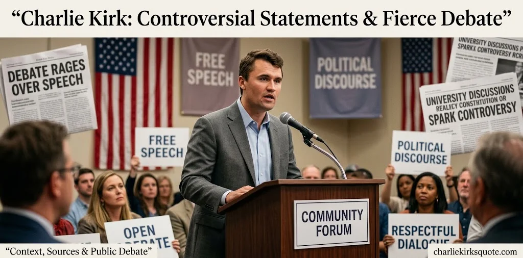 Who Was Charlie Kirk and Why His Quotes Are Called Hate Speech