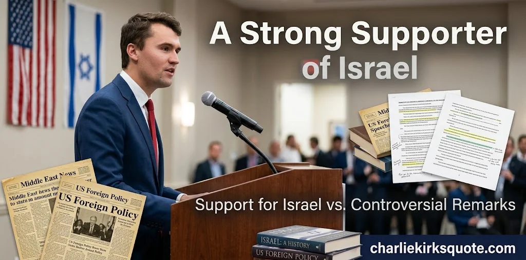 Charlie Kirk Antisemitic Quotes: 10 Fact-Checked Statements
