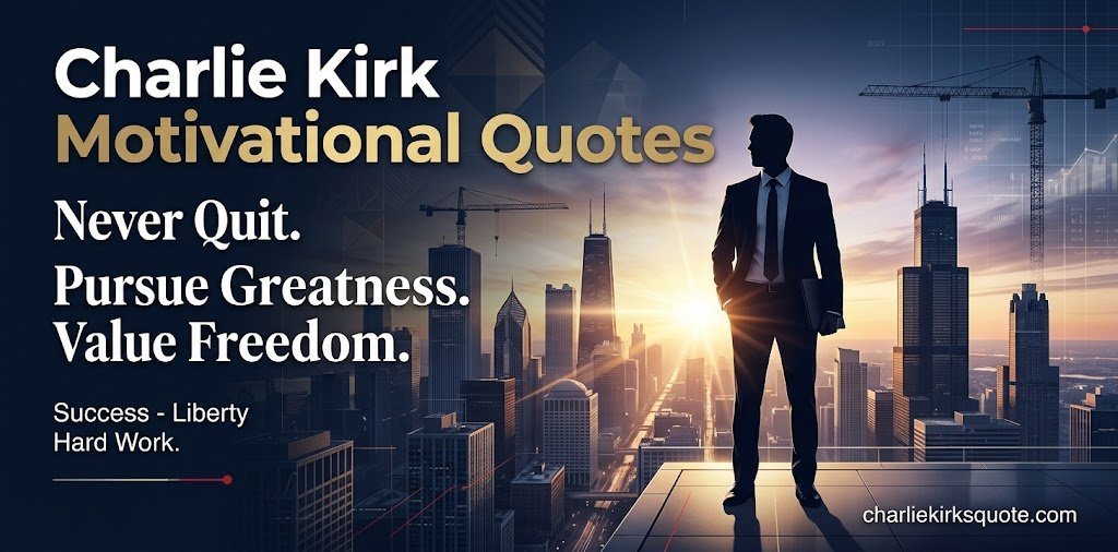 Inspirational Charlie Kirk Quotes About Life and Faith