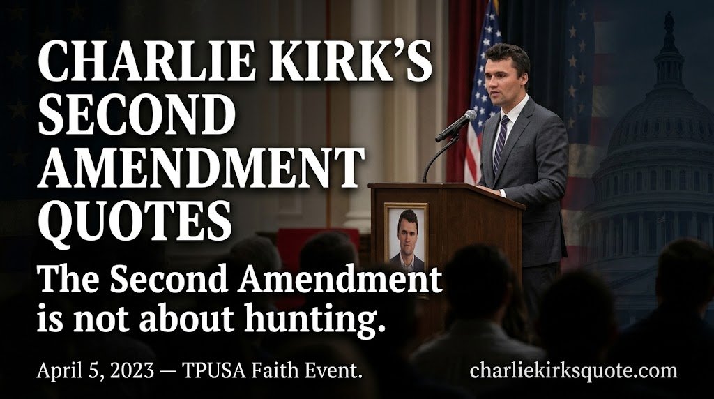 Reactions to Charlie Kirk's 2nd Amendment Quotes