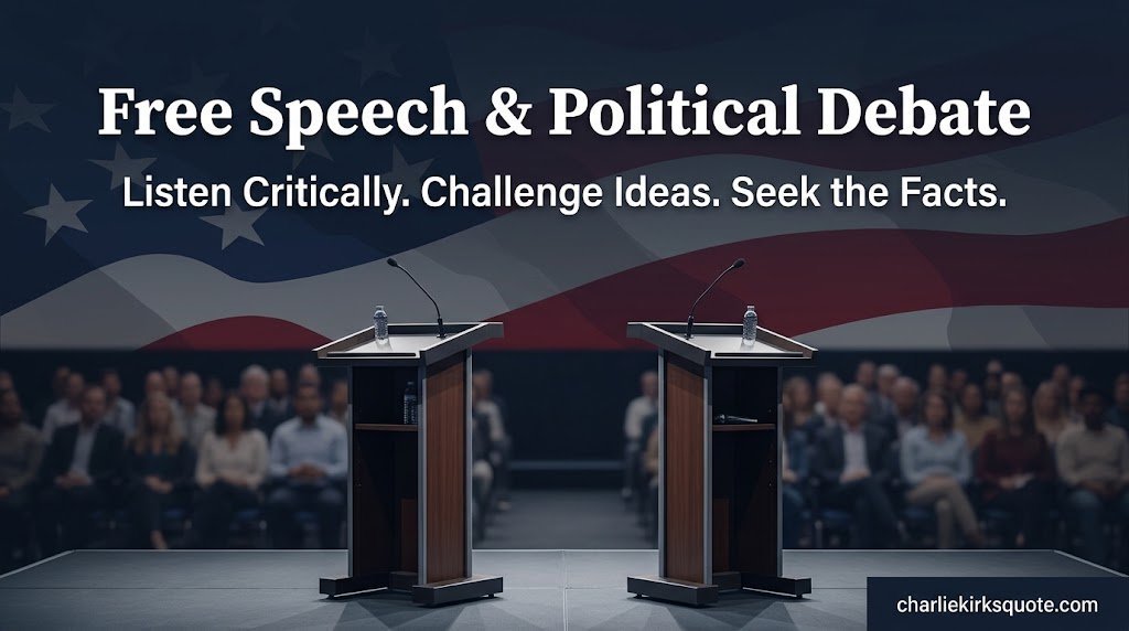 Famous Charlie Kirk Quotes on America and Free Speech