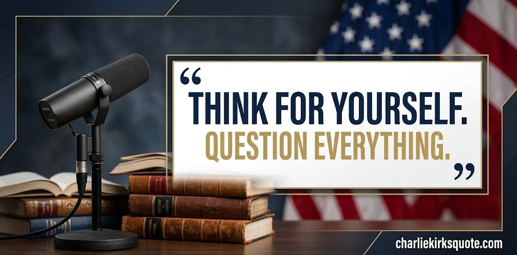 Why Truth Matters: Lessons From Charlie Kirk’s Words