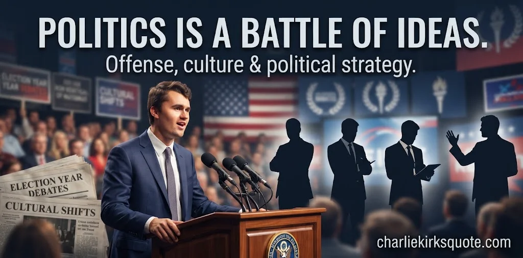 Famous Charlie Kirk Quotes on Politics, Rivals & Culture