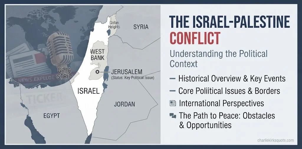 Controversial Charlie Kirk Quotes on Palestine and Palestinians