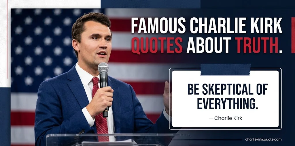 Famous Charlie Kirk Quotes About Truth