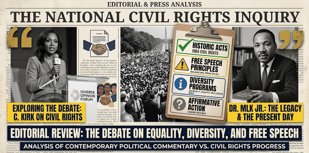 Charlie Kirk's Views on Civil Rights and Racial Equality