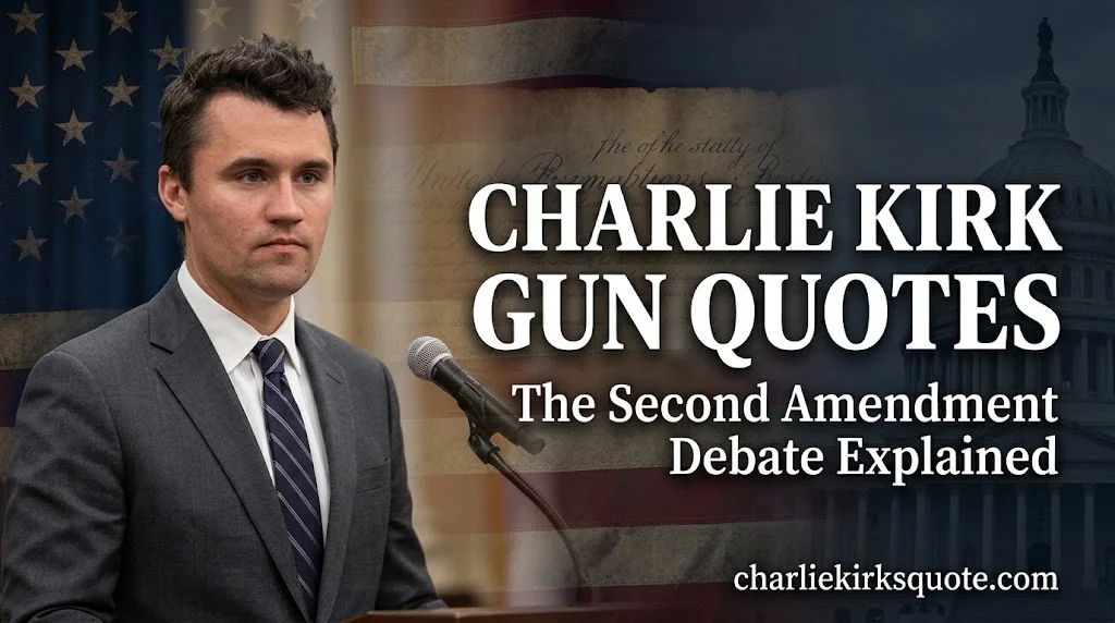 Top Charlie Kirk Gun Quotes on the Second Amendment