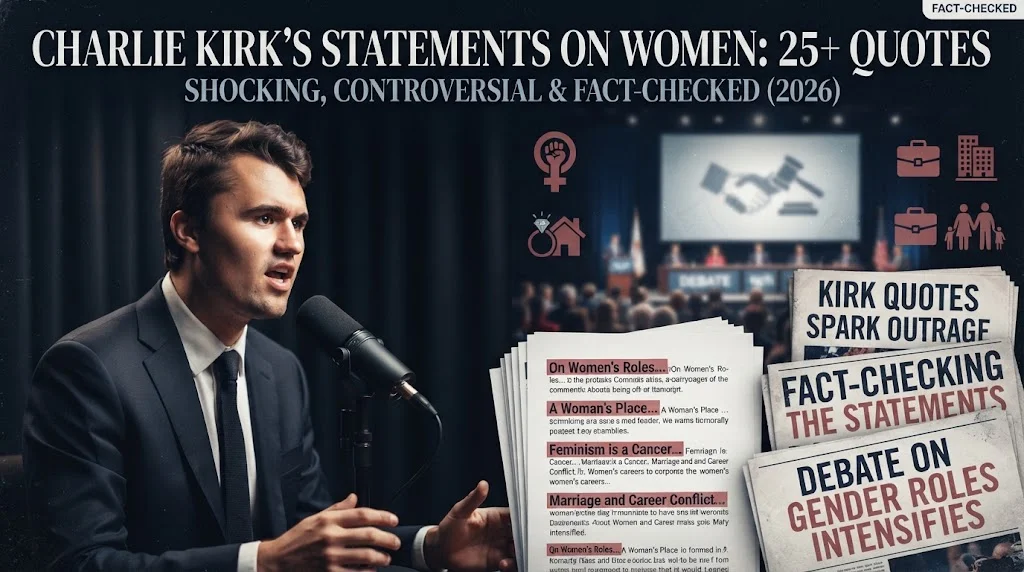 Who Was Charlie Kirk, and Why Do His Comments About Women Still Matter?