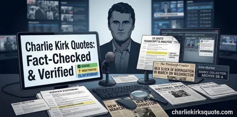 Snopes Charlie Kirk Quotes: 40+ Fact-Checked, Controversial & Viral Statements Examined (2026)