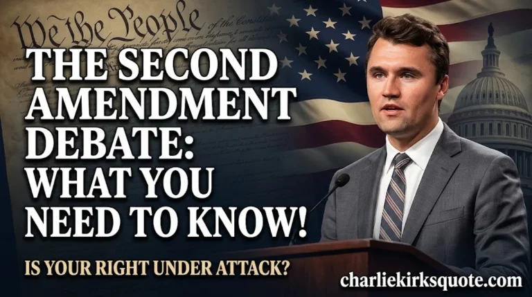 15+ Powerful Charlie Kirk Gun Quotes on the 2nd Amendment