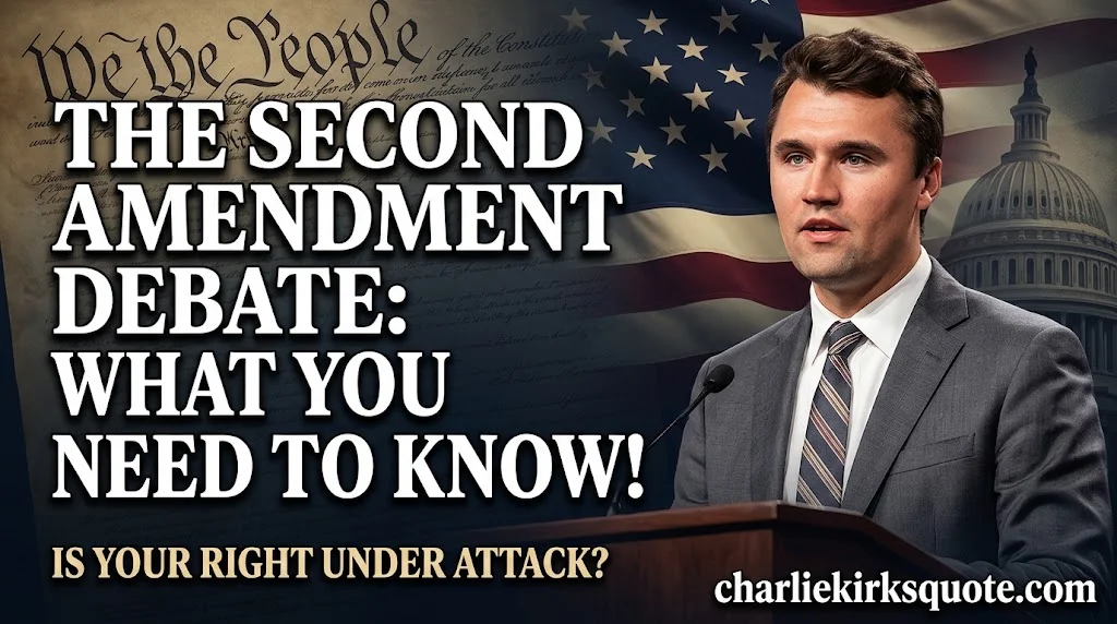 15+ Powerful Charlie Kirk Gun Quotes on the 2nd Amendment