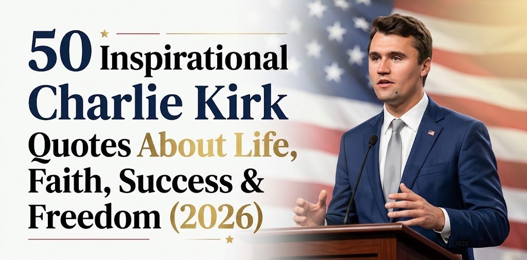 50+ Powerful Charlie Kirk Quotes About Life to Inspire and Motivate You