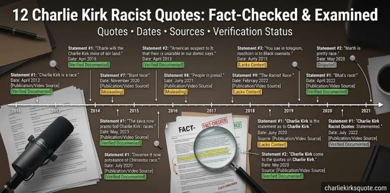 10 Charlie Kirk Antisemitic Quotes: Controversial, Alleged & Fact-Checked Statements Explained (2026)