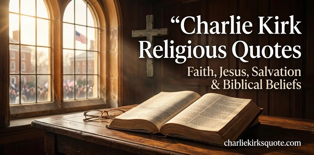 14 Charlie Kirk Religious Quotes: Powerful, Controversial & Thought-Provoking Faith Statements (2026)