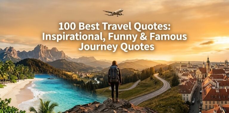 100+ Best Travel Quotes to Ignite Your Wanderlust
